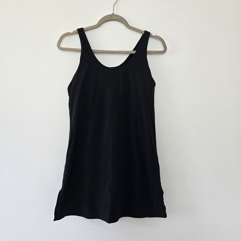 Outdoor Voices Jog Exercise Dress Size Small Mini Black Athleisure - Picture 2 of 10